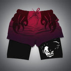 All Animes 2-in-1 Gym Shorts