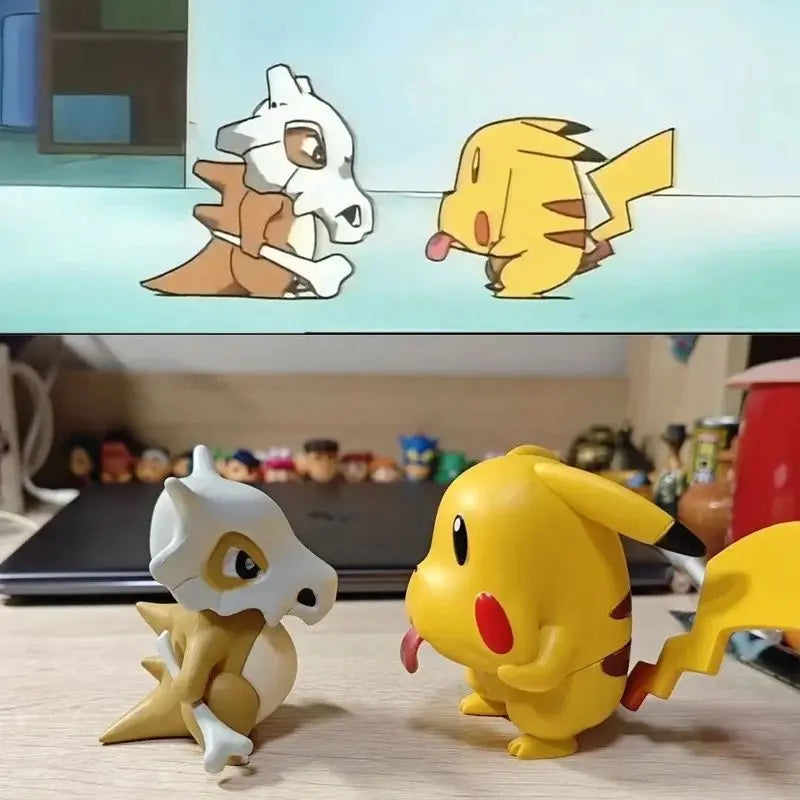 Cubone & Pikachu Figure