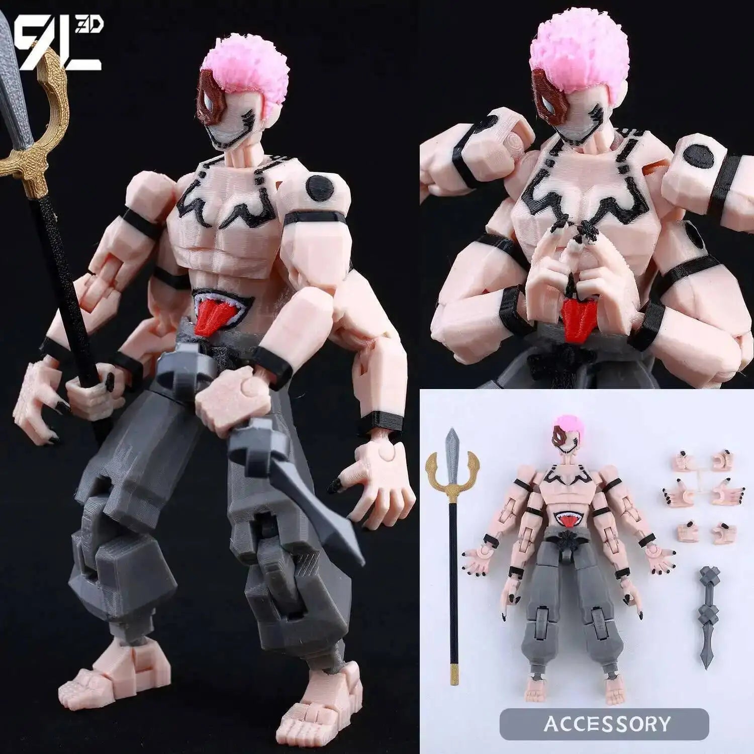 JJK Movable Action Figures