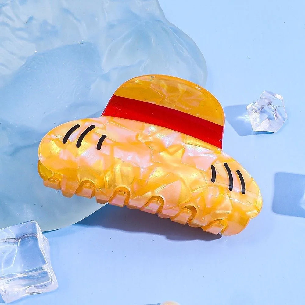 Luffy Hat Hair Clip