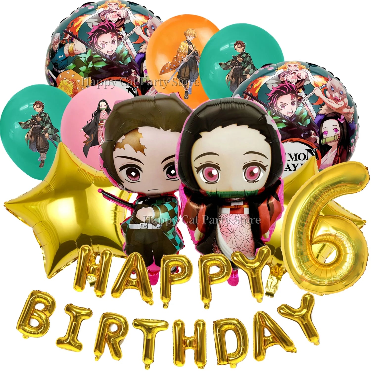 Demon Slayer Balloon Set