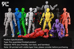 JJK Movable Action Figures