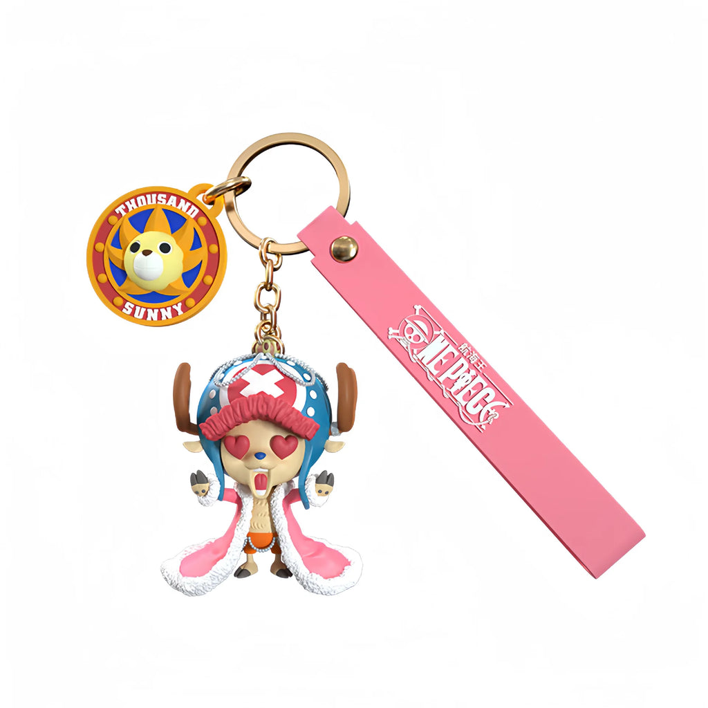 One Piece Keychain Figures