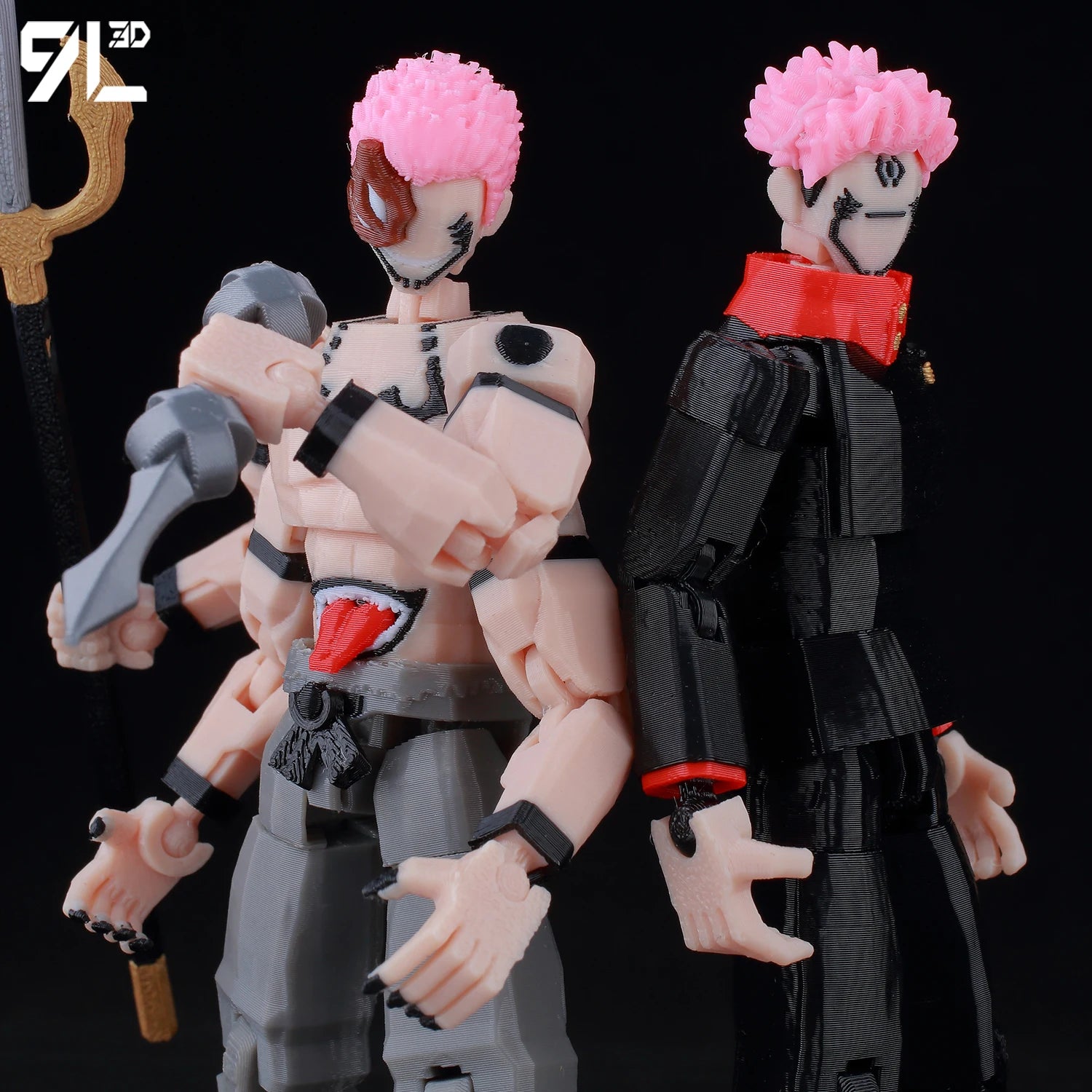 JJK Movable Action Figures