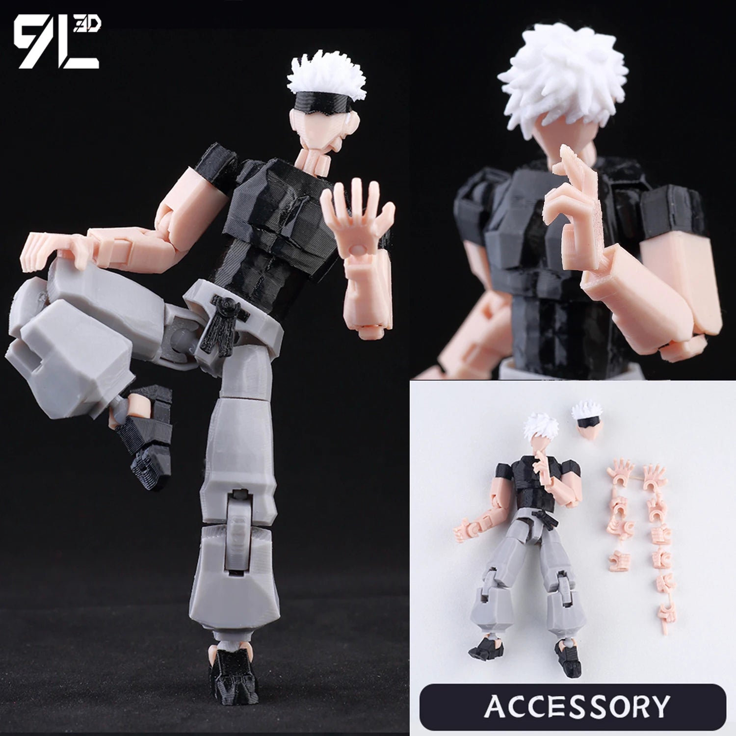 JJK Movable Action Figures