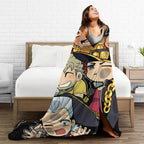 JoJo Anime Throw Blanket