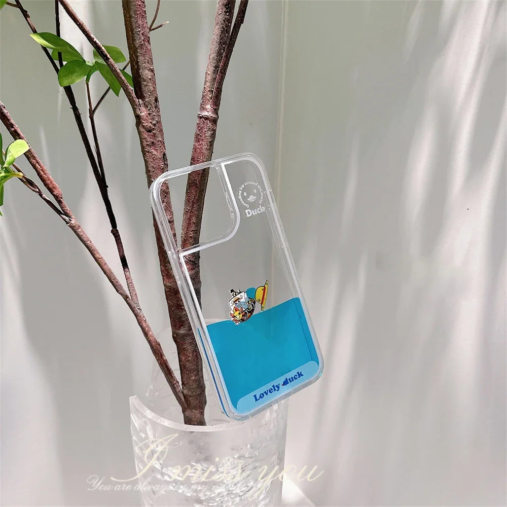 One Piece Quicksand Phone Case