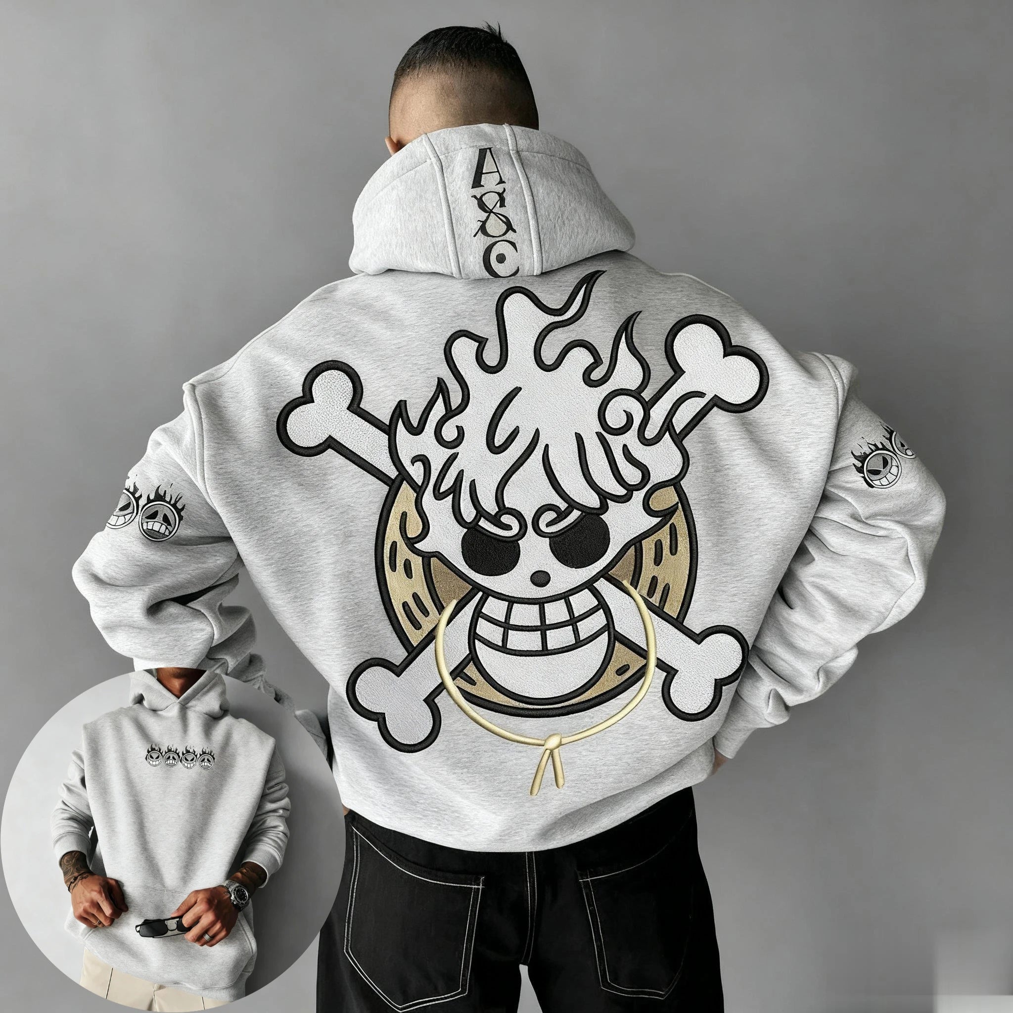 One Piece Oversized Hoodie