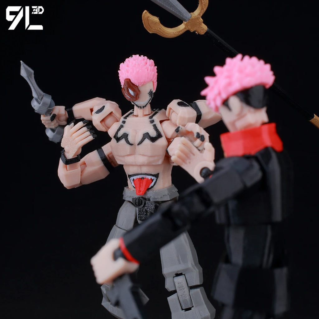 JJK Movable Action Figures