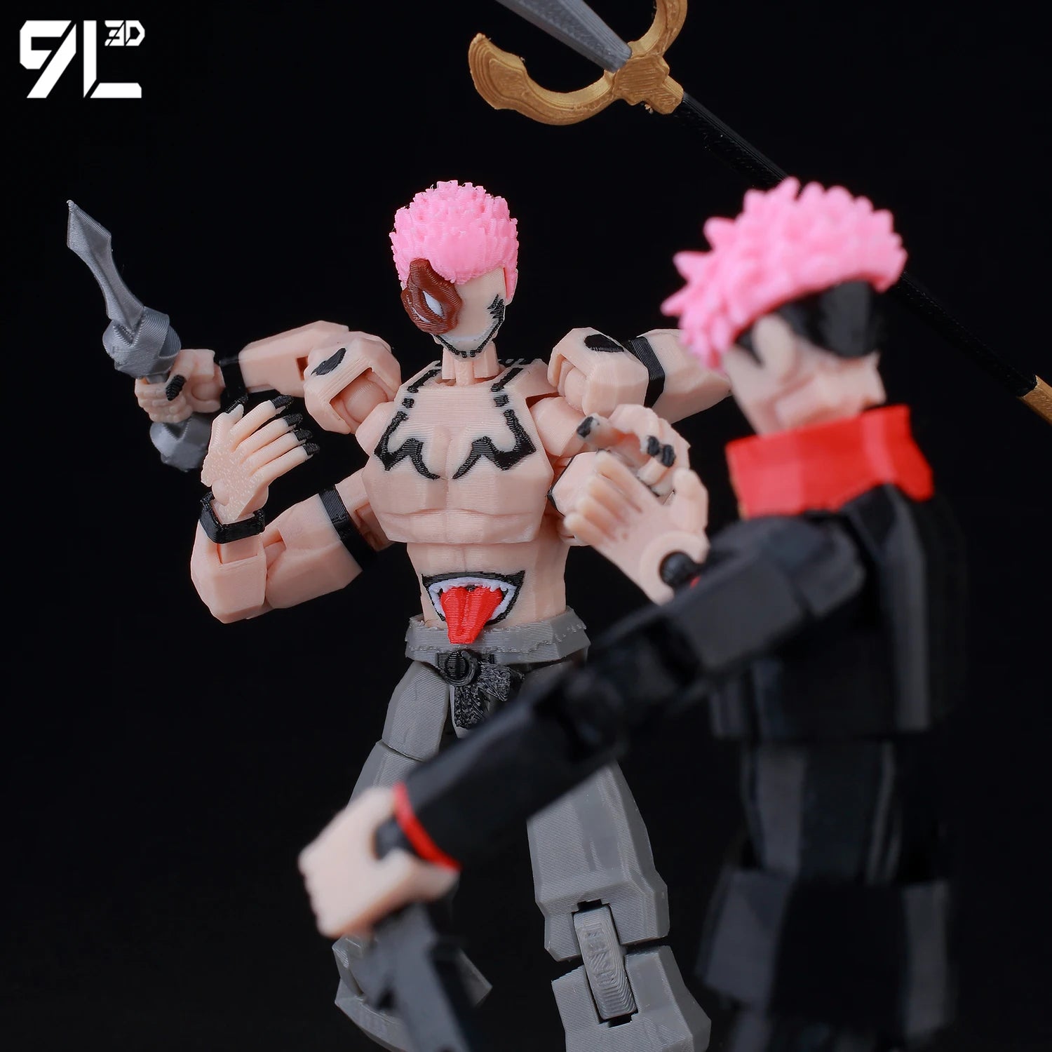 JJK Movable Action Figures