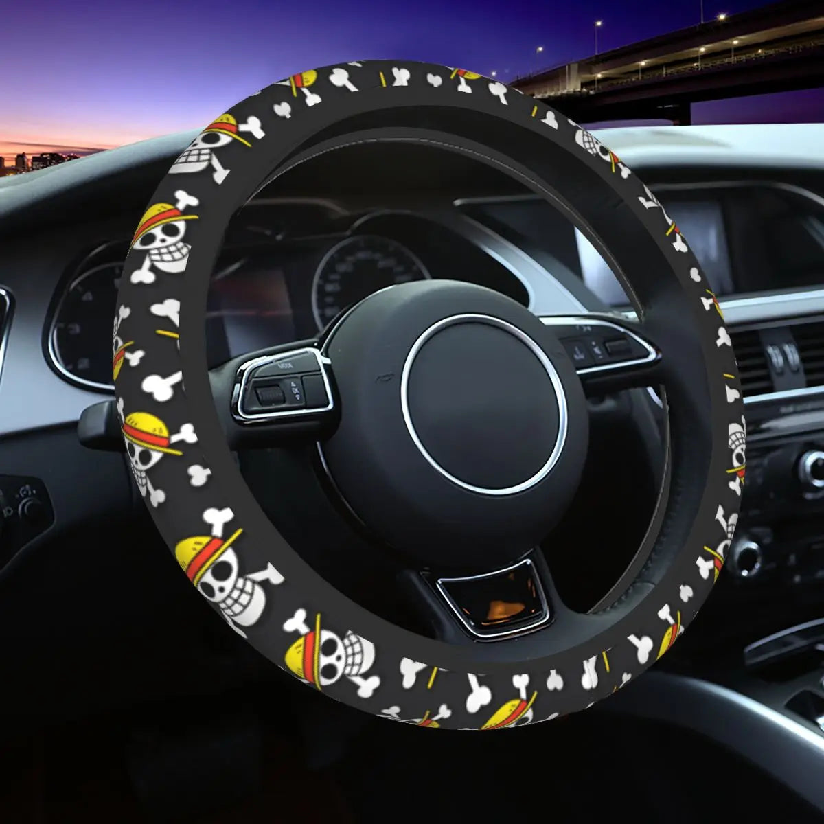 One Piece Steering Wheel Cover