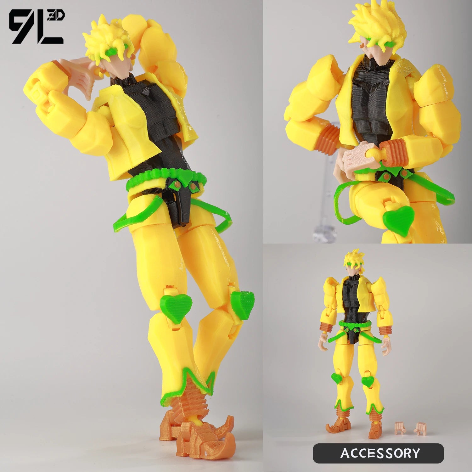 Jotaro Kujo 3D Action Figure