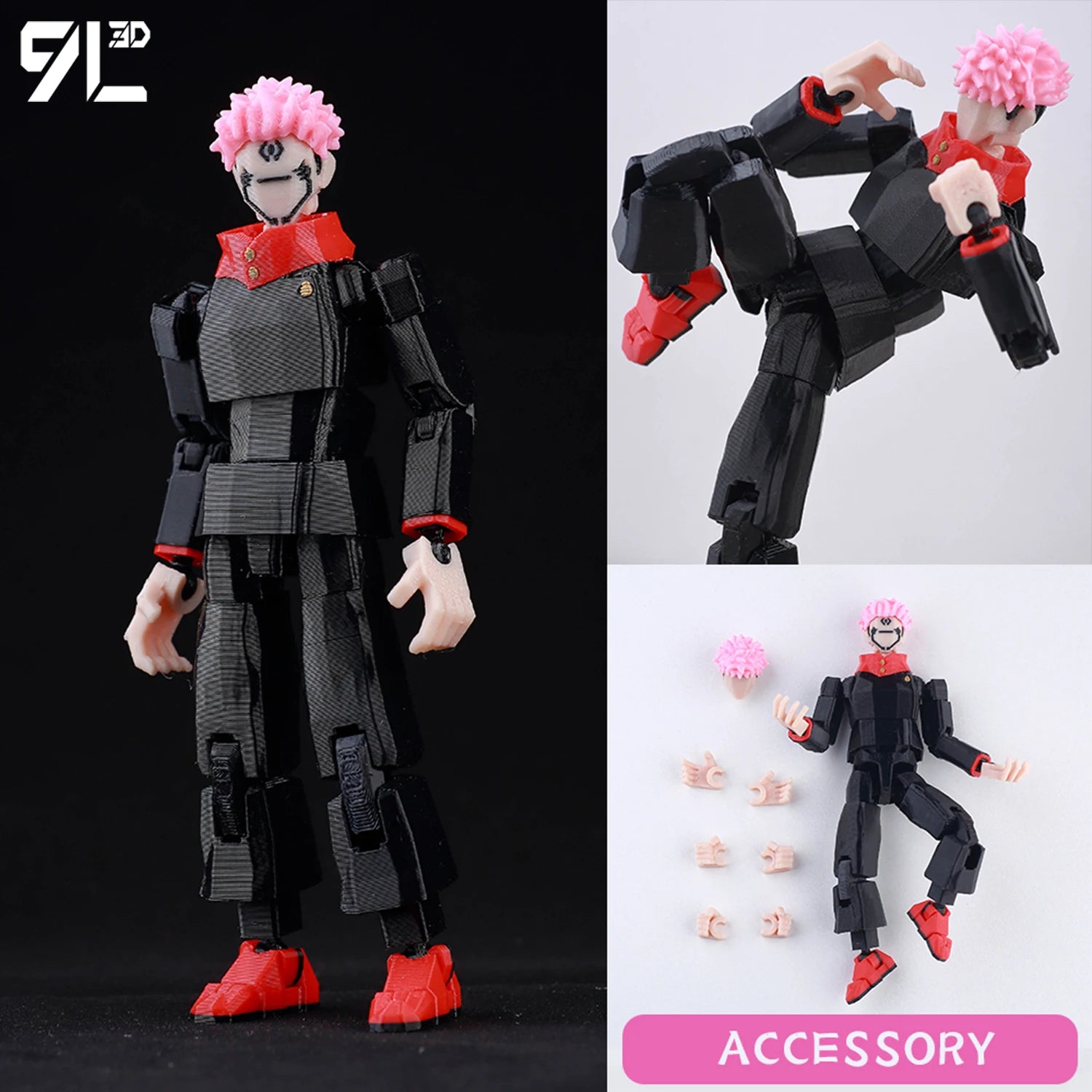 JJK Movable Action Figures