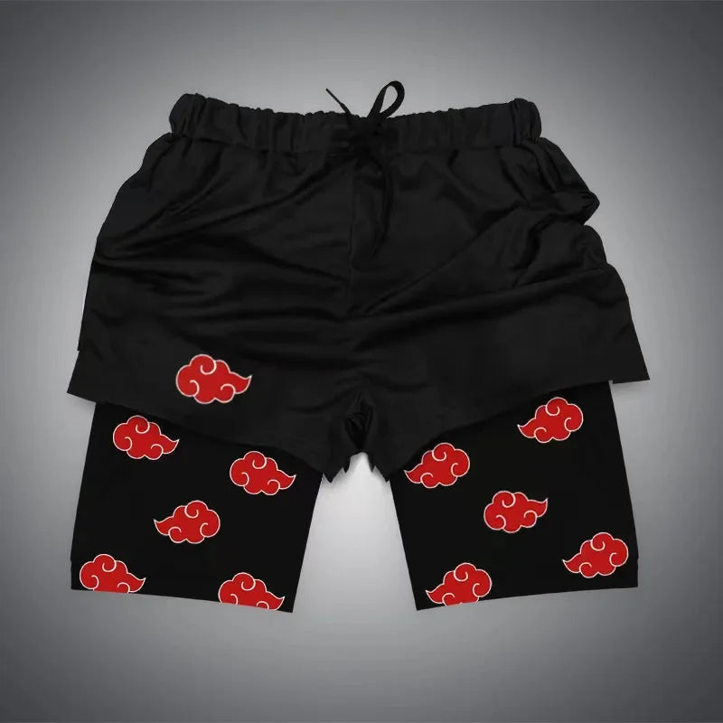 All Animes 2-in-1 Gym Shorts