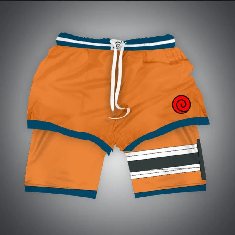 All Animes 2-in-1 Gym Shorts
