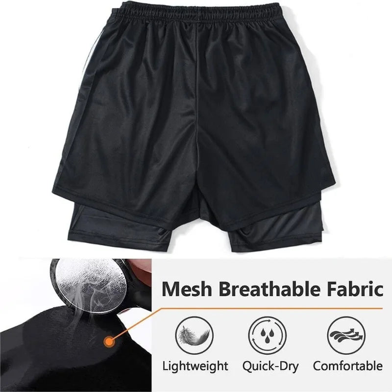All Animes 2-in-1 Gym Shorts
