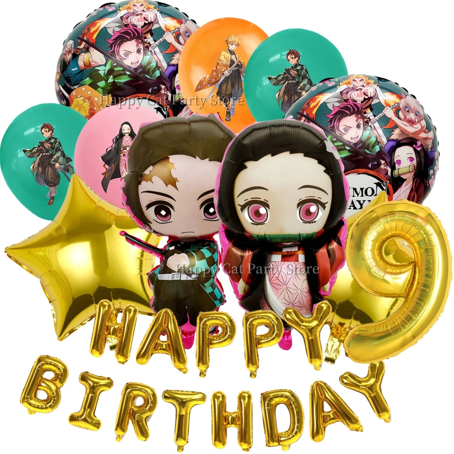 Demon Slayer Balloon Set
