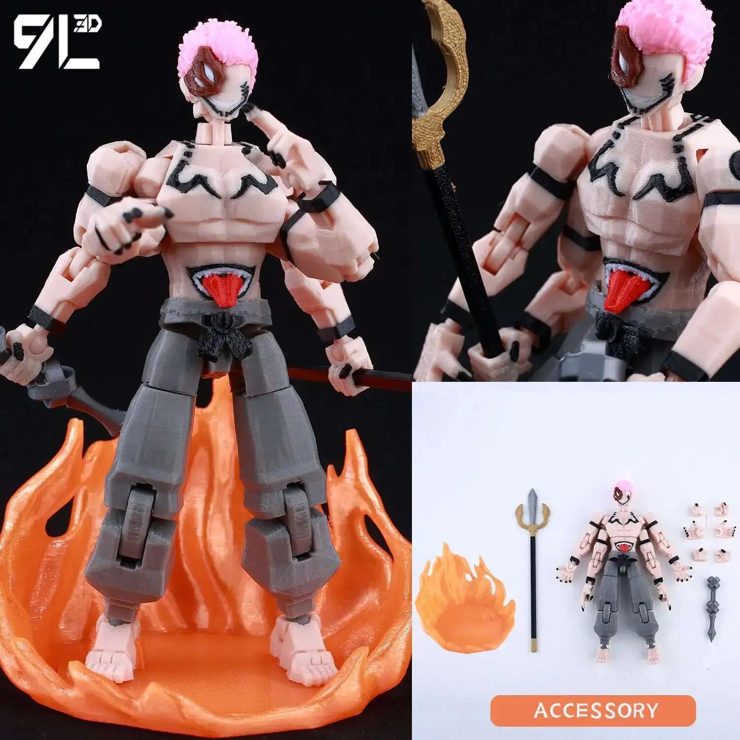 JJK Movable Action Figures