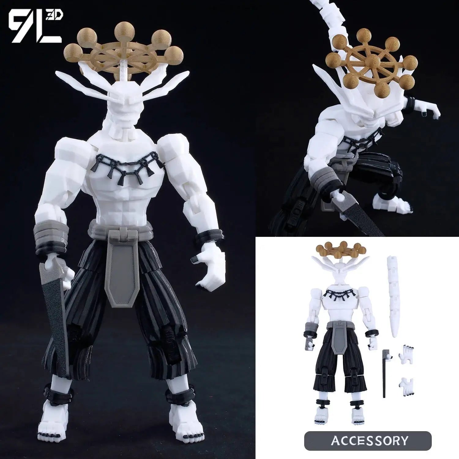 JJK Movable Action Figures