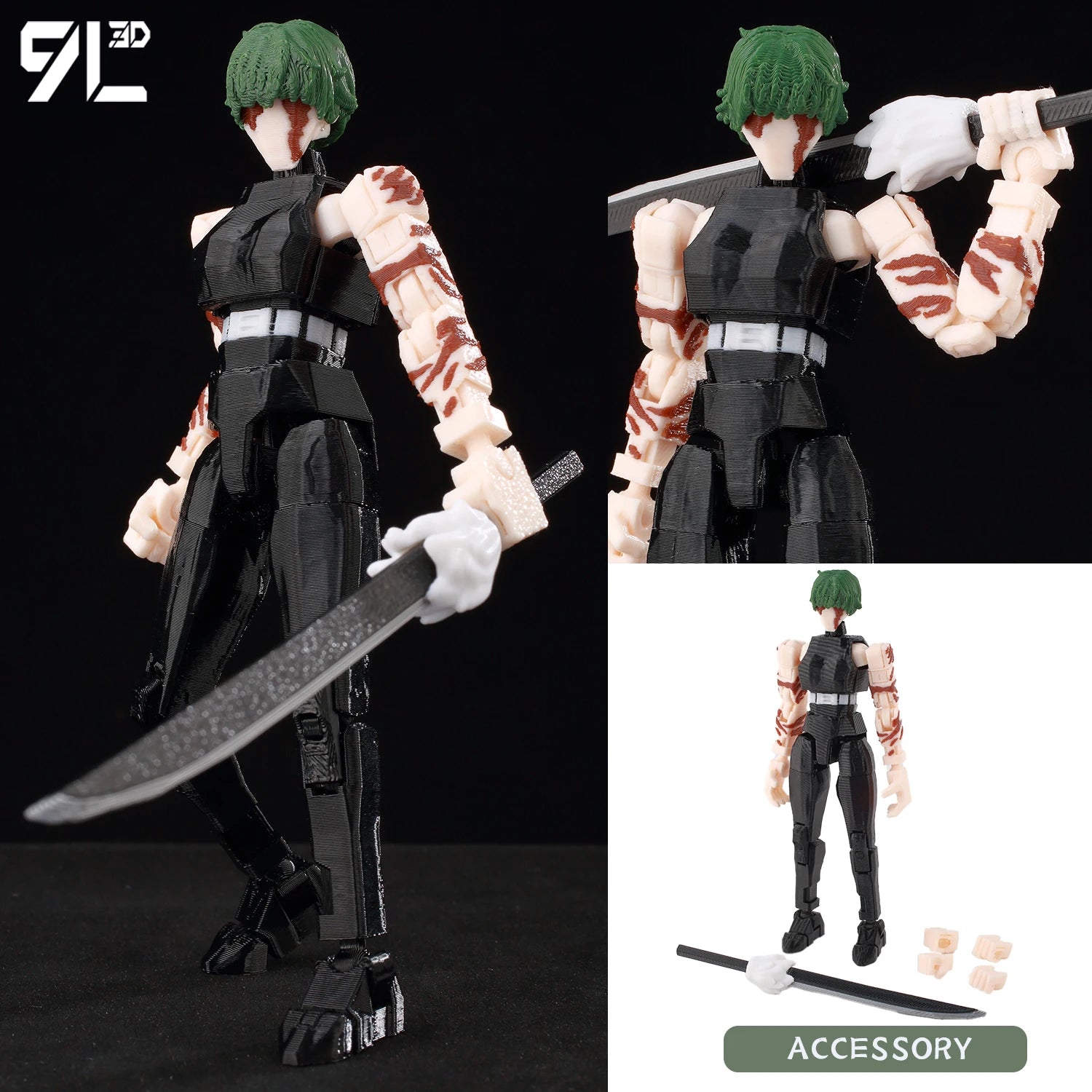 JJK Movable Action Figures