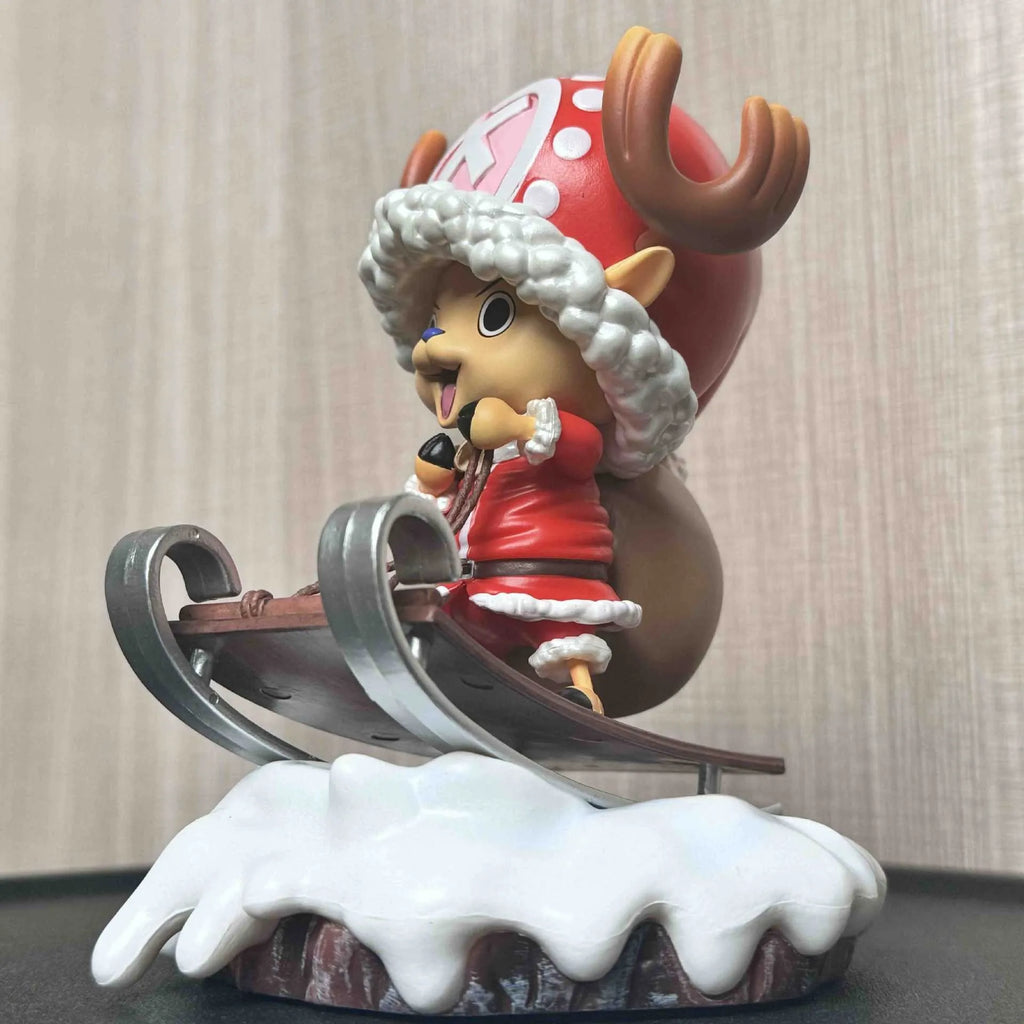 Chopper Santa Figure