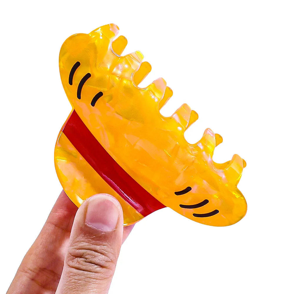 Luffy Hat Hair Clip