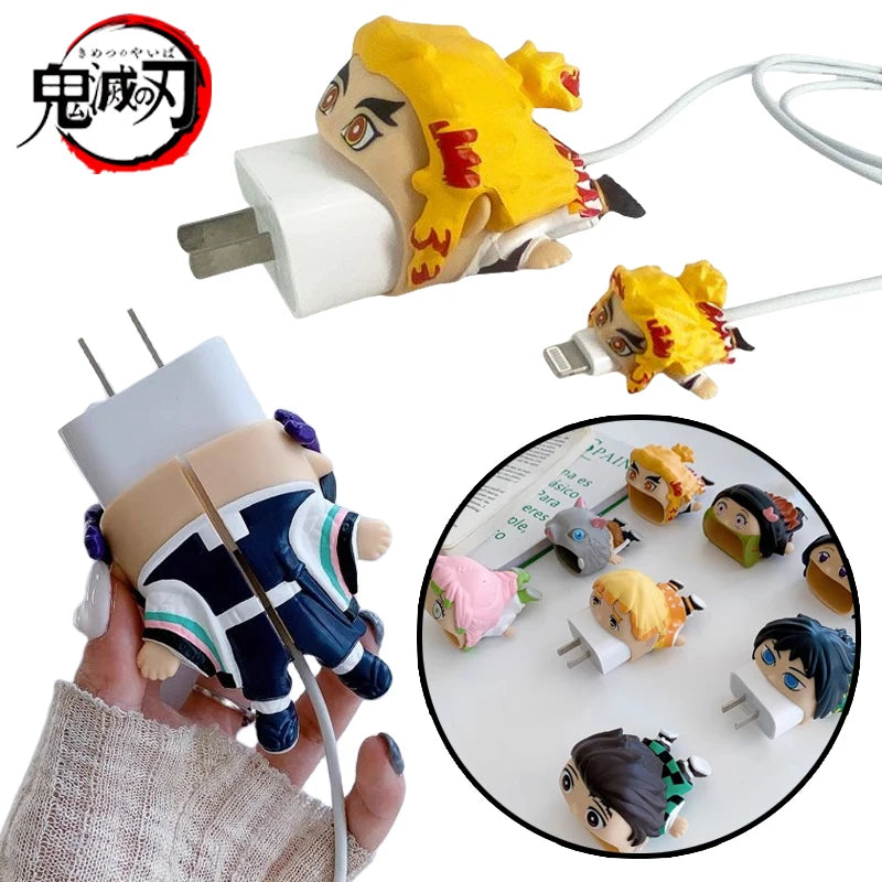 Nezuko Charging Cord Protector