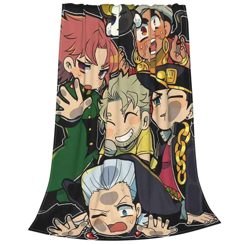 JoJo Anime Throw Blanket