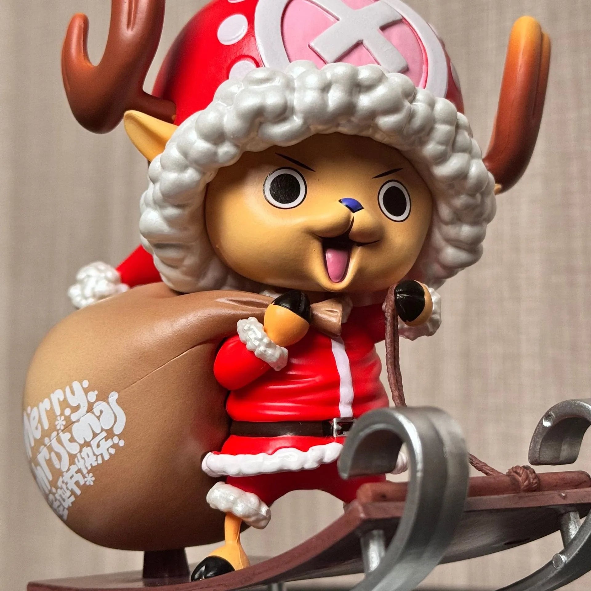 Chopper Santa Figure