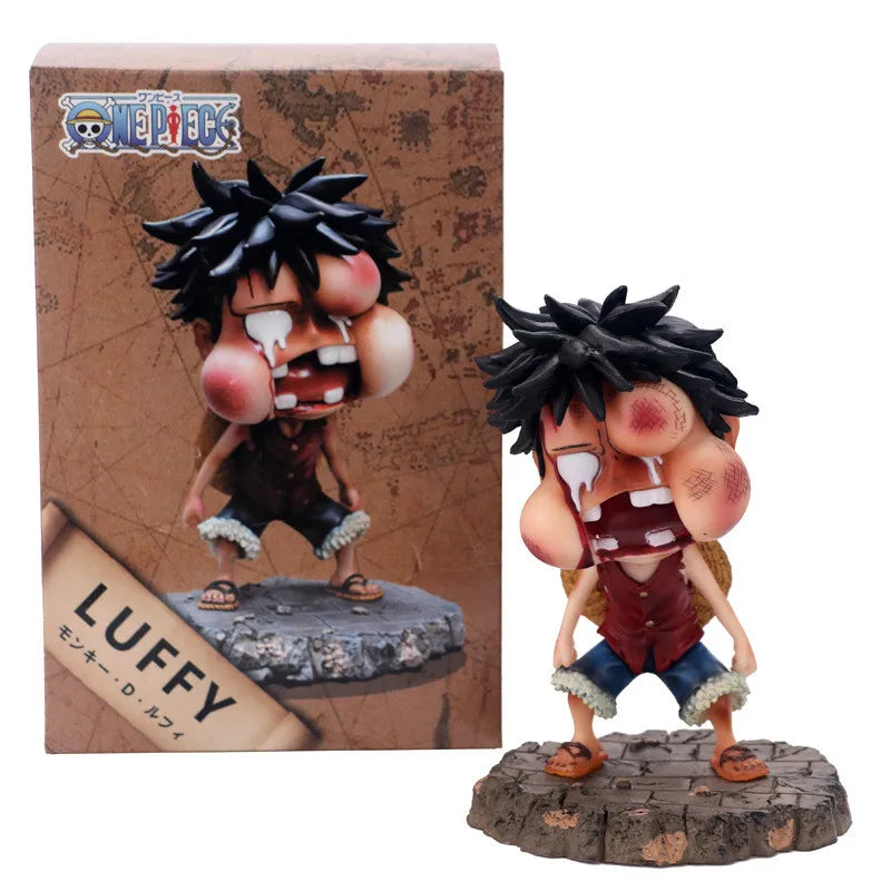 Luffy Fat Face Figure