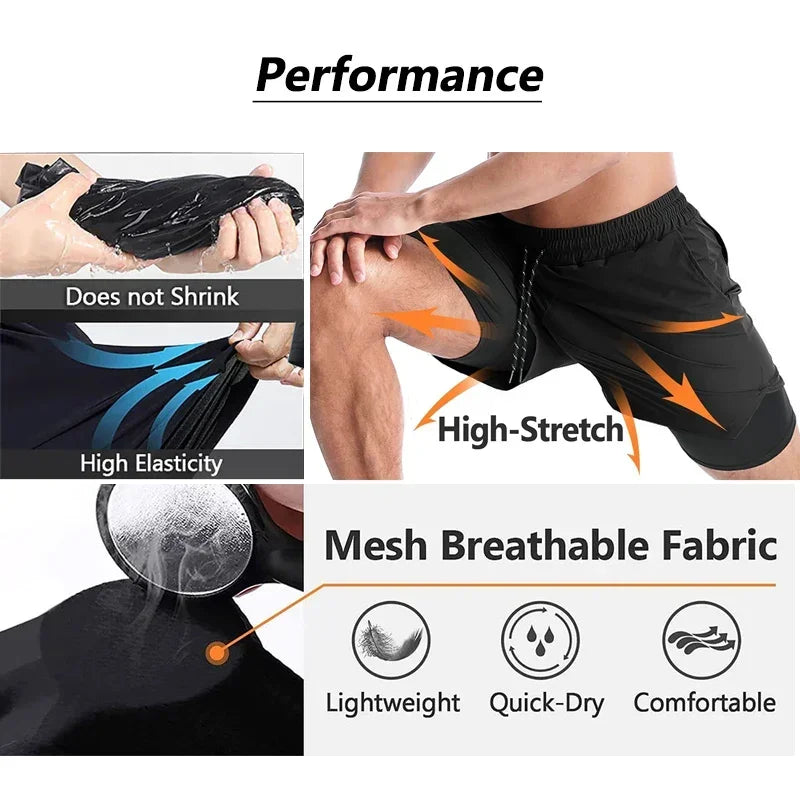 All Animes 2-in-1 Gym Shorts