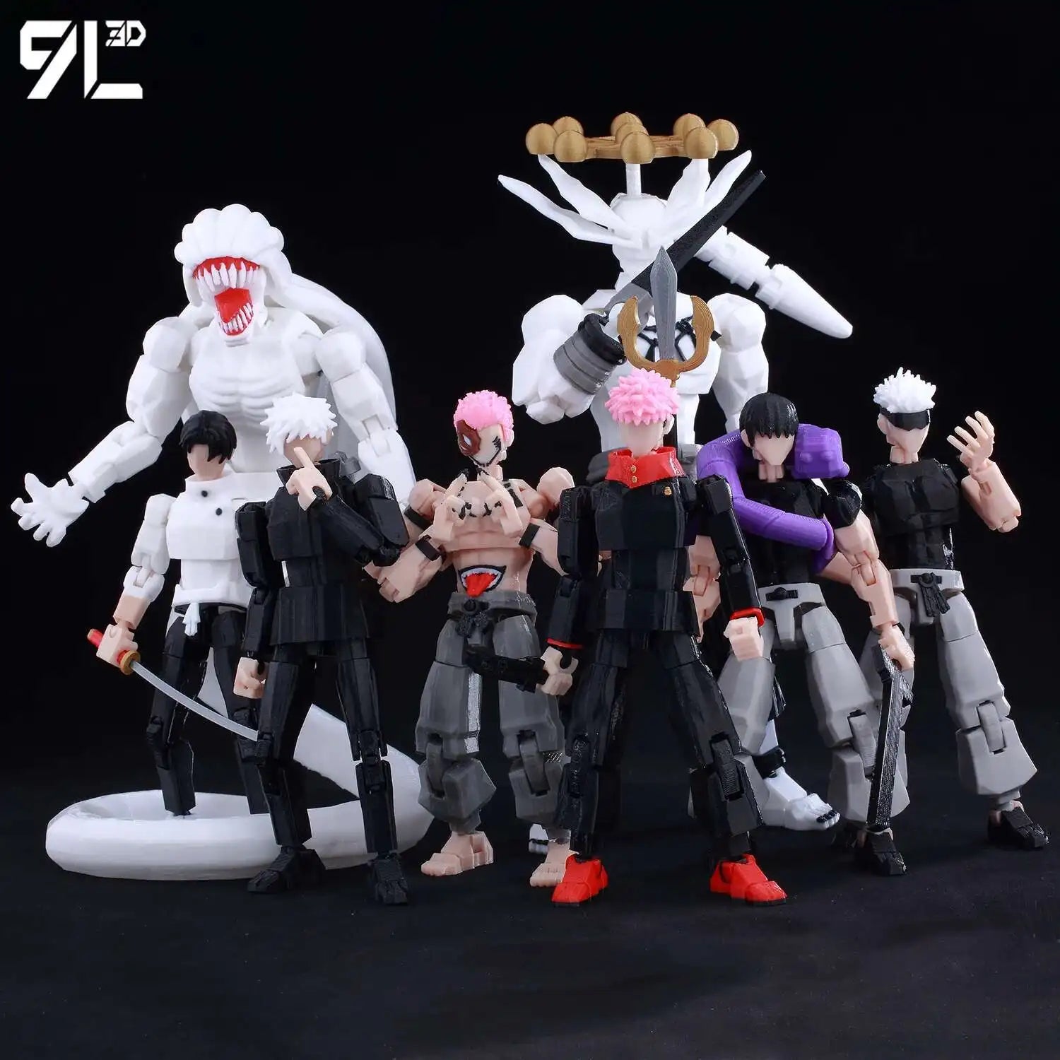 JJK Movable Action Figures