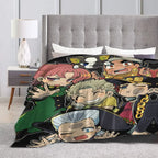 JoJo Anime Throw Blanket