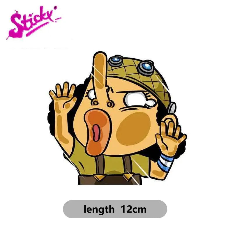 Funny One Piece Sticker